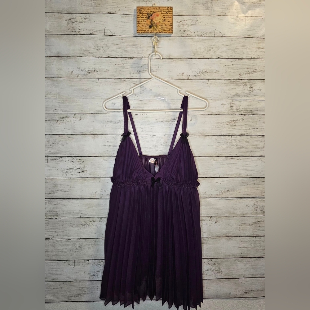Dreamgirl Elegant Purple Lingerie 1X